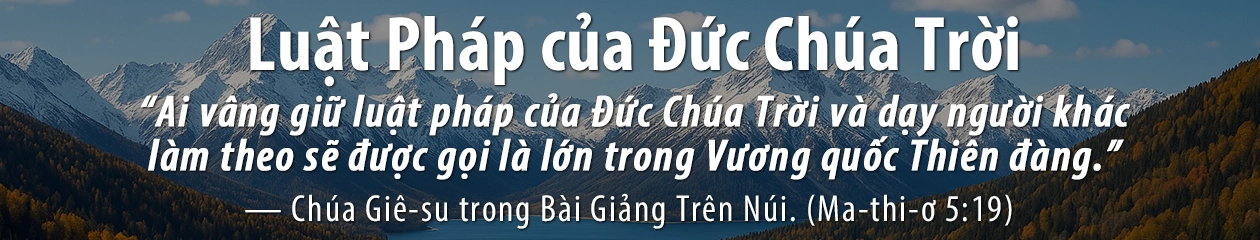 Luật pháp của Đức Chúa Trời